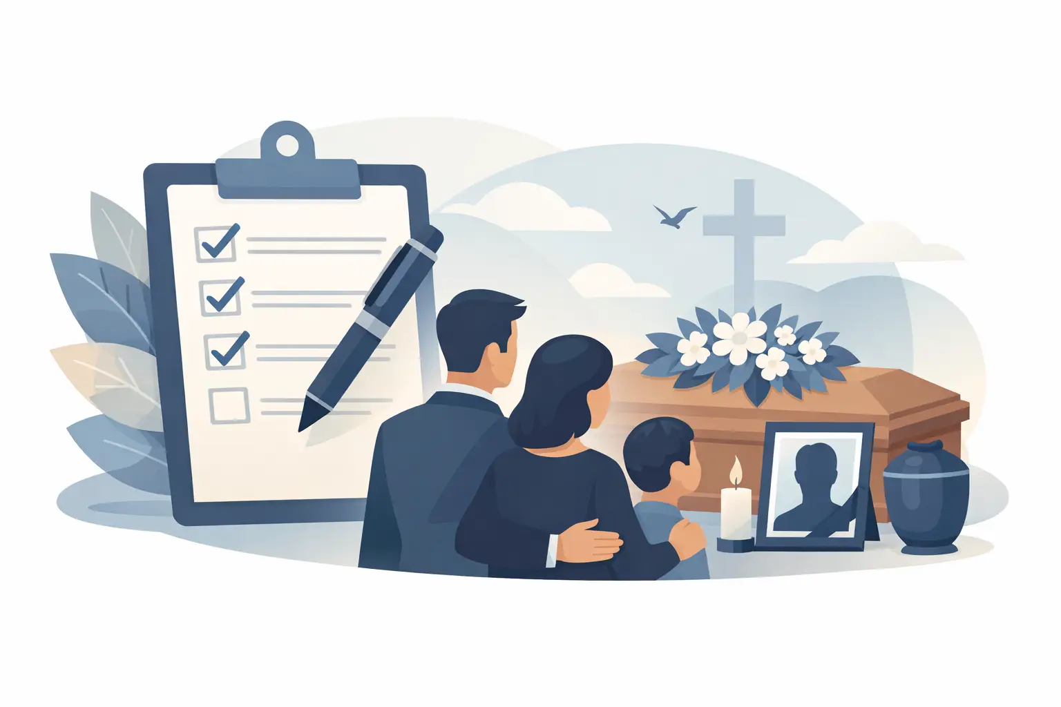 Funeral planning checklist for families
