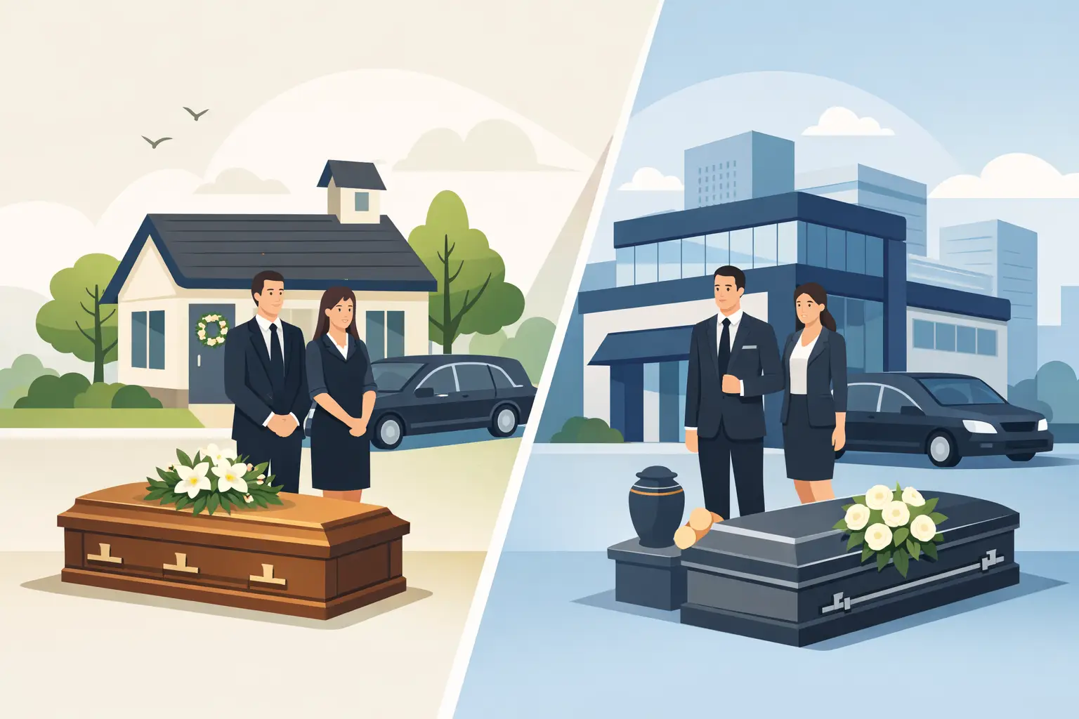 Independent vs Corporate Funeral Directors