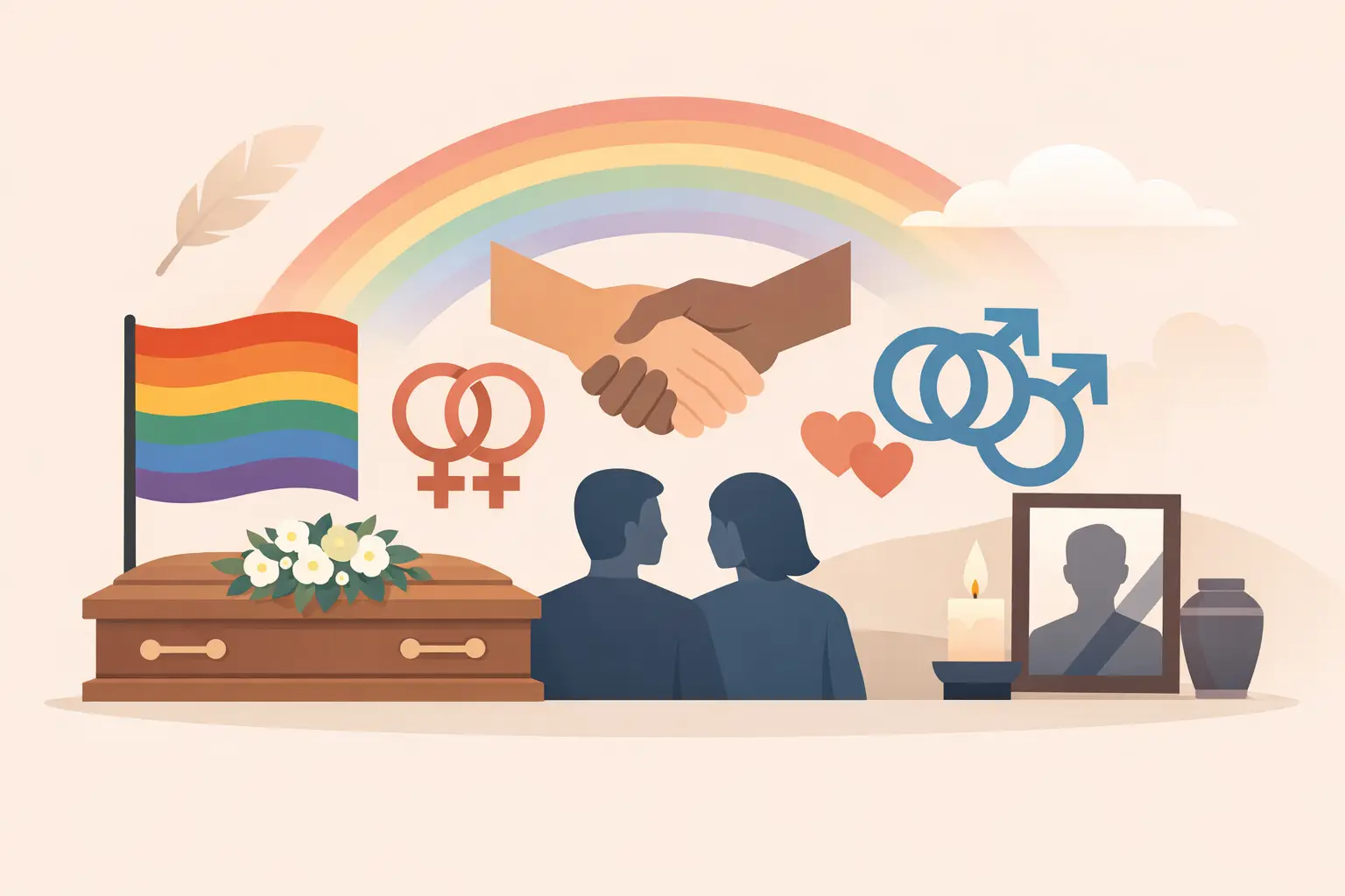 What LGBTQ Inclusive Funeral Services Mean