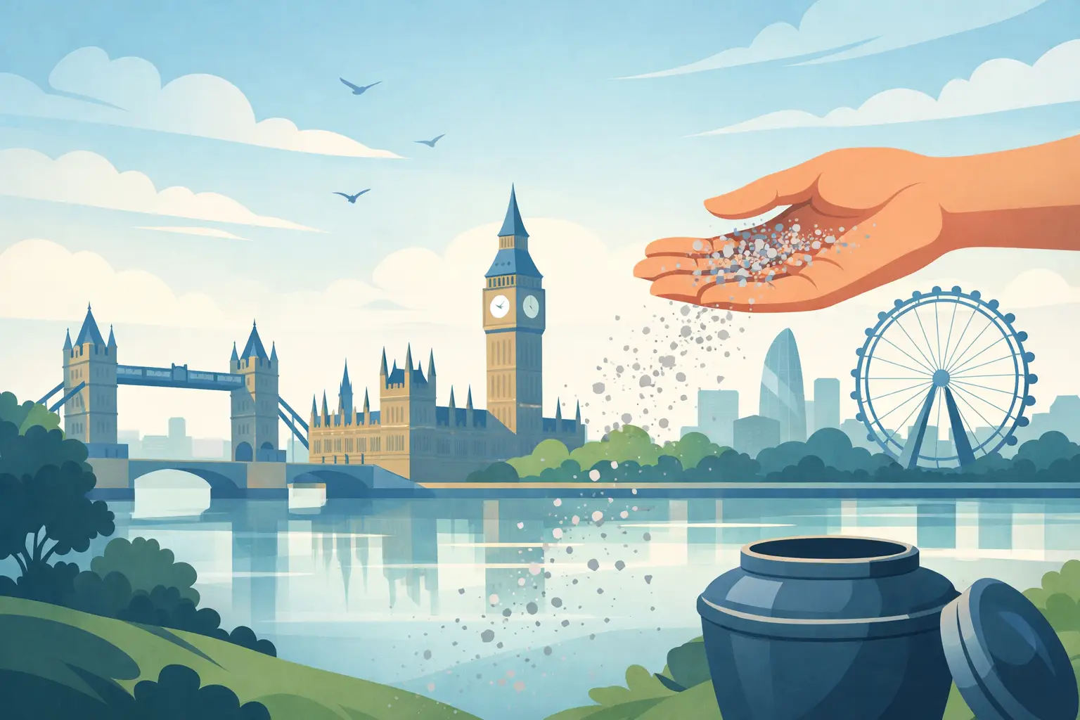 Can Ashes Be Scattered in London?