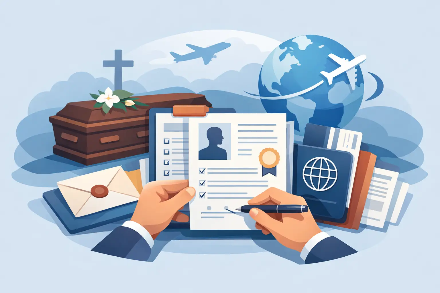 Funeral repatriation paperwork explained