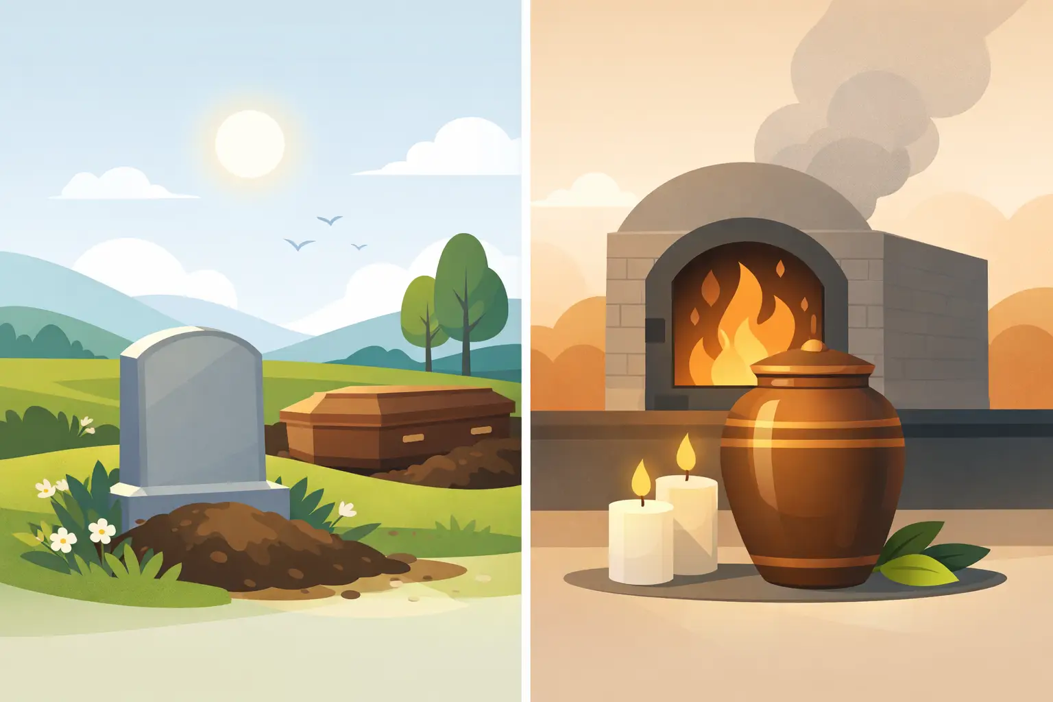 Burial or Cremation Choice: What to Consider