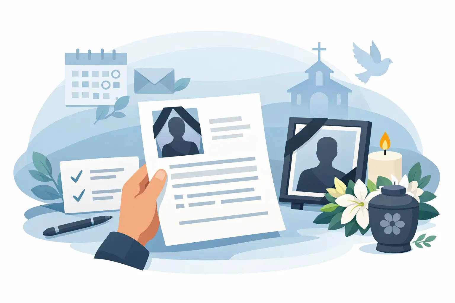 How to Arrange Funeral Notice Properly