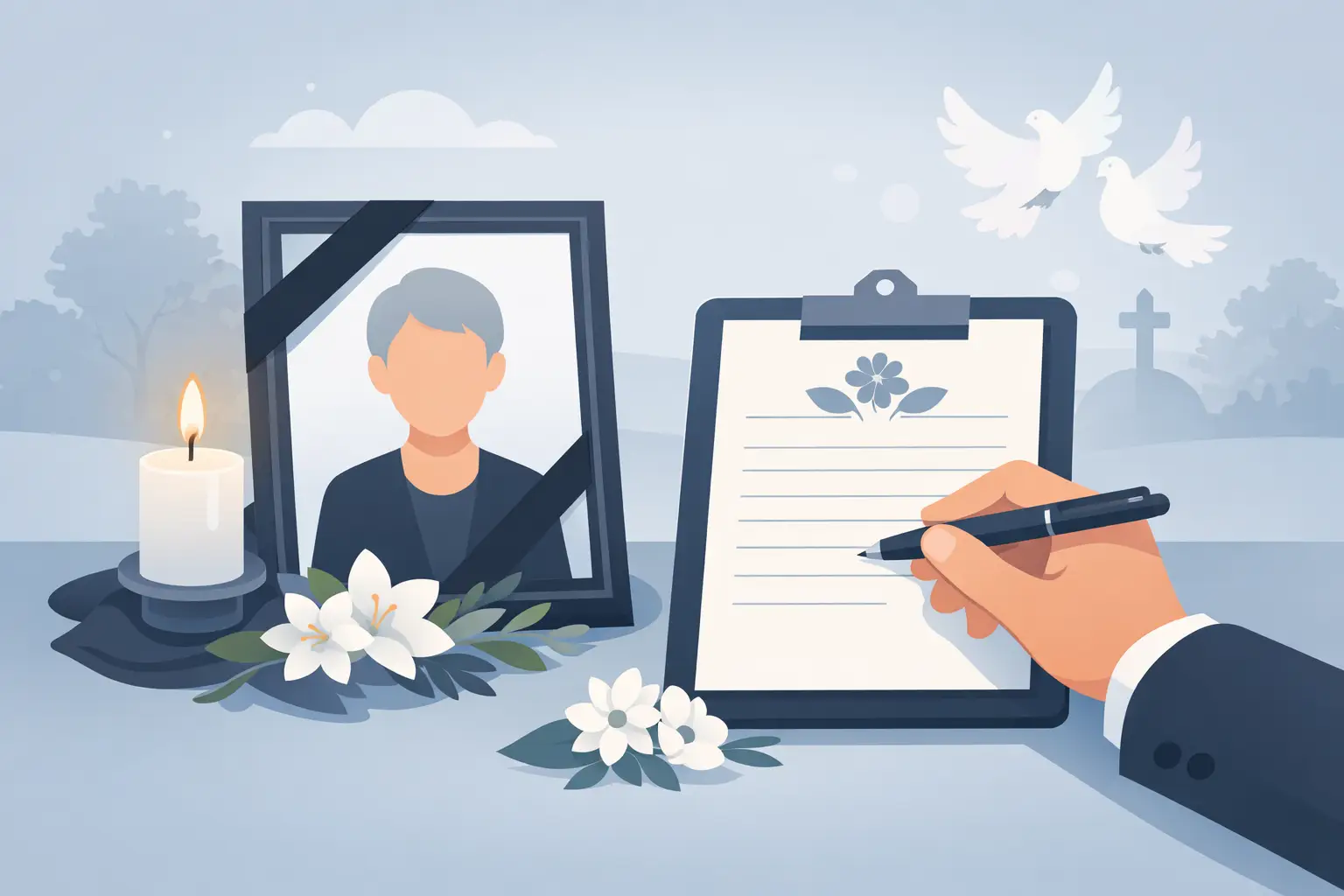 How to Write a Funeral Notice