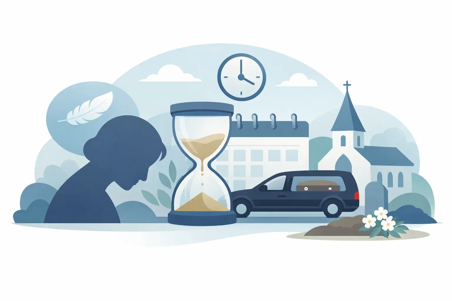 How Long After Death Is Funeral UK?