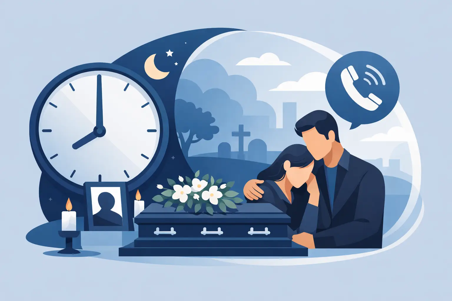 24 Hour Funeral Support When You Need It