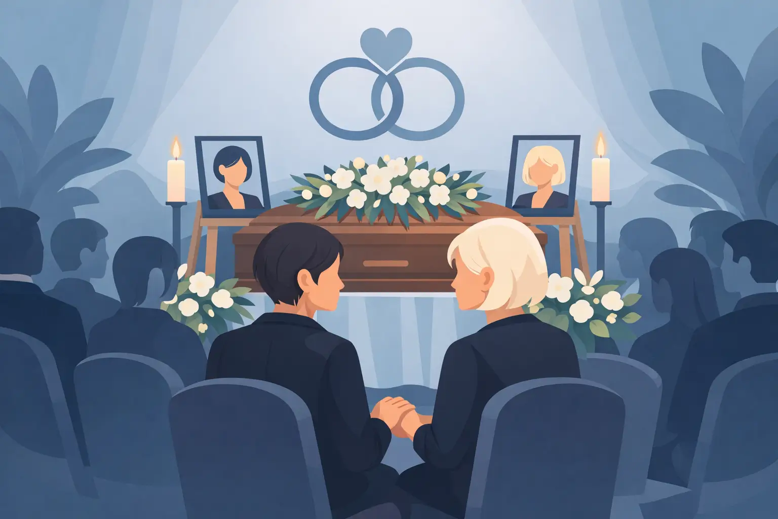 A Same Sex Funeral Ceremony Example for Families