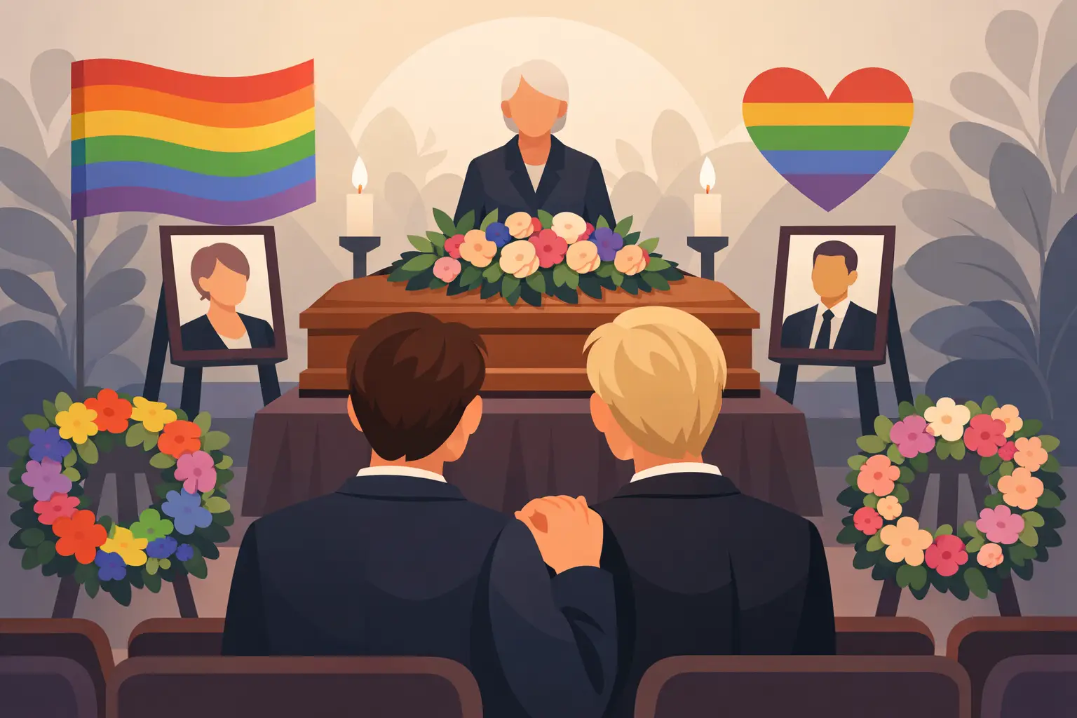 An LGBTQ Funeral Example That Feels Personal