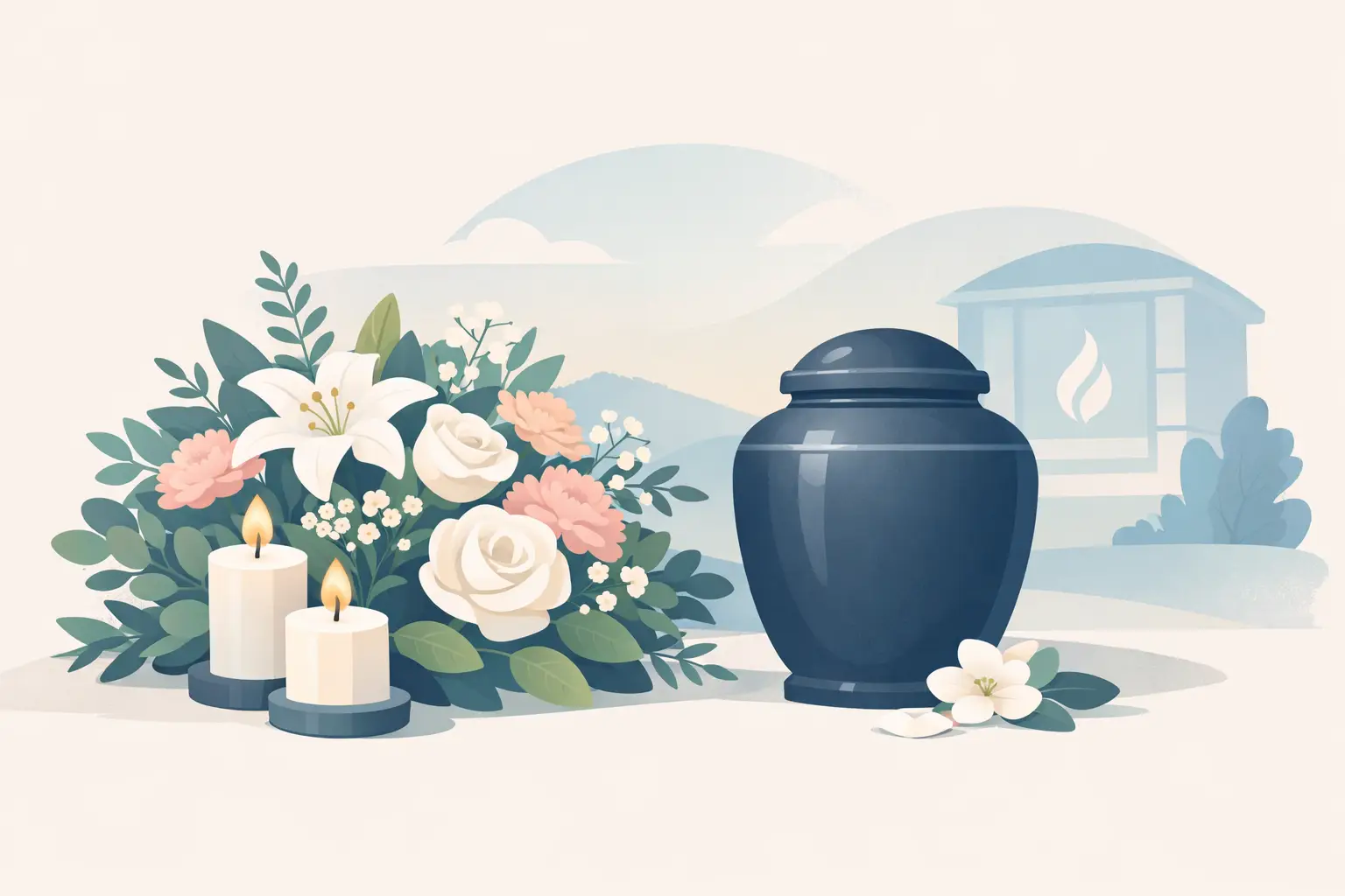 Choosing Funeral Flowers for Cremation Services