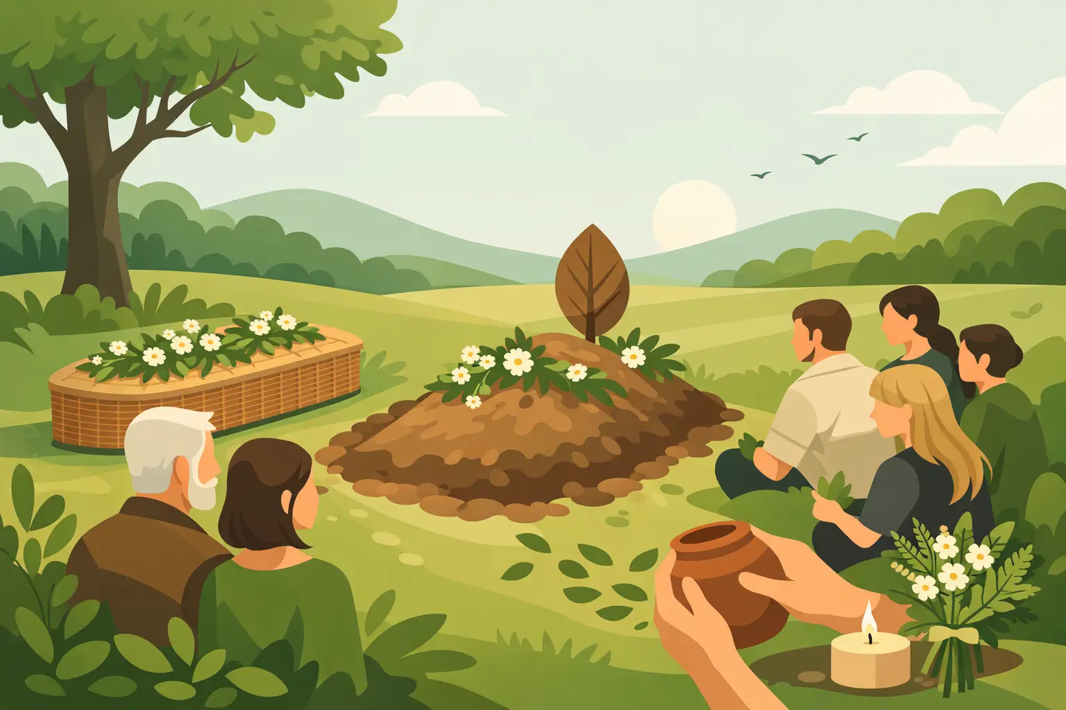 Green Burial Ceremony Examples That Feel Personal